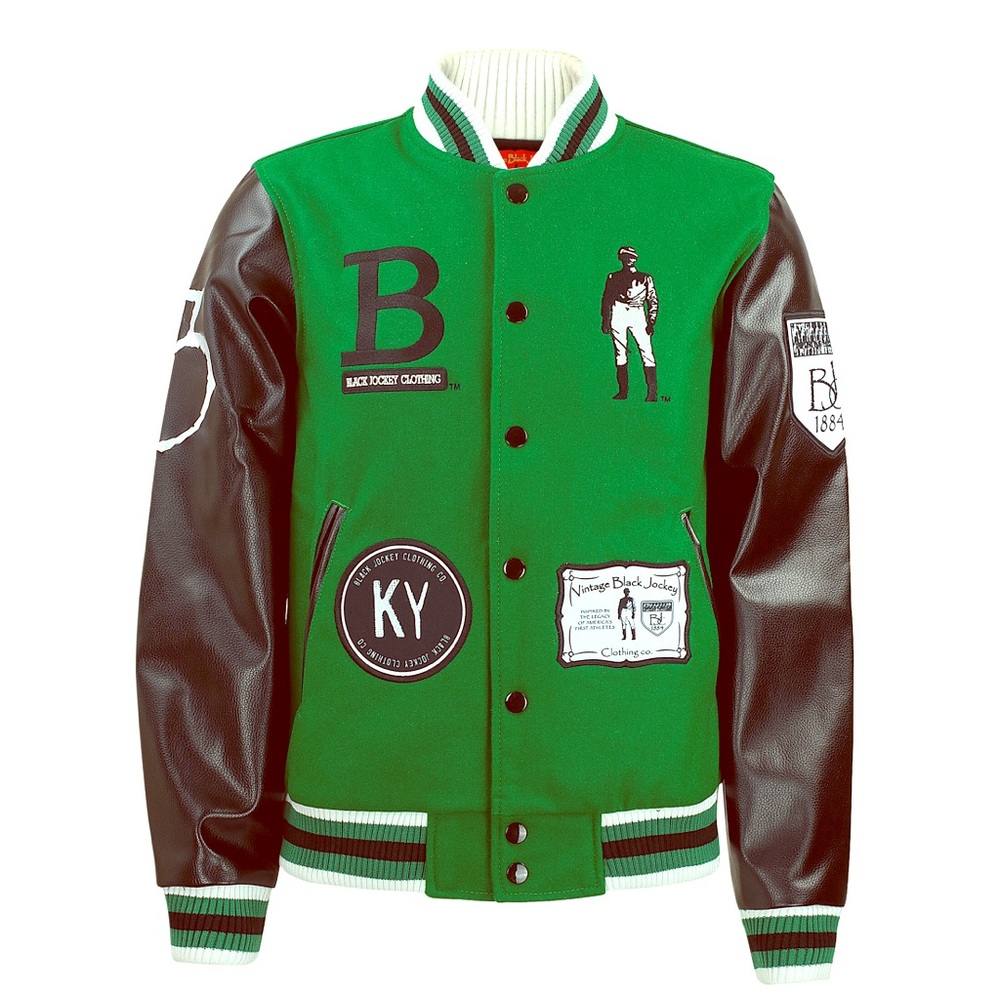 Lmtd Edition Issac Murphy Leather Varsity Jacket